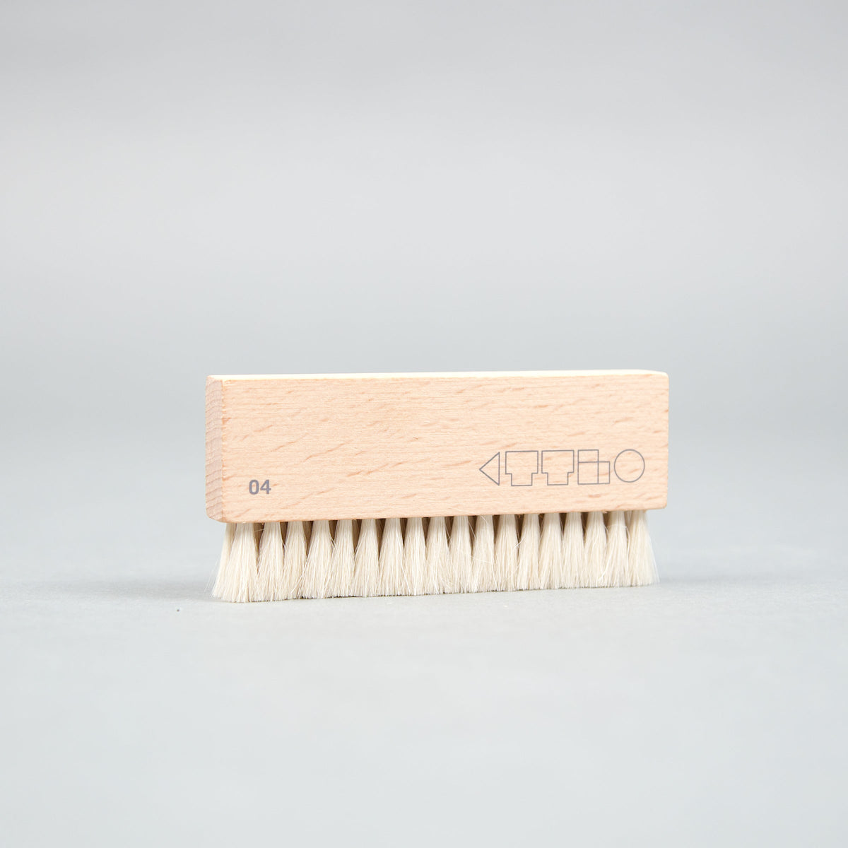 Brosse pour disques vinyles en poils de chèvre (usage sec et humide)